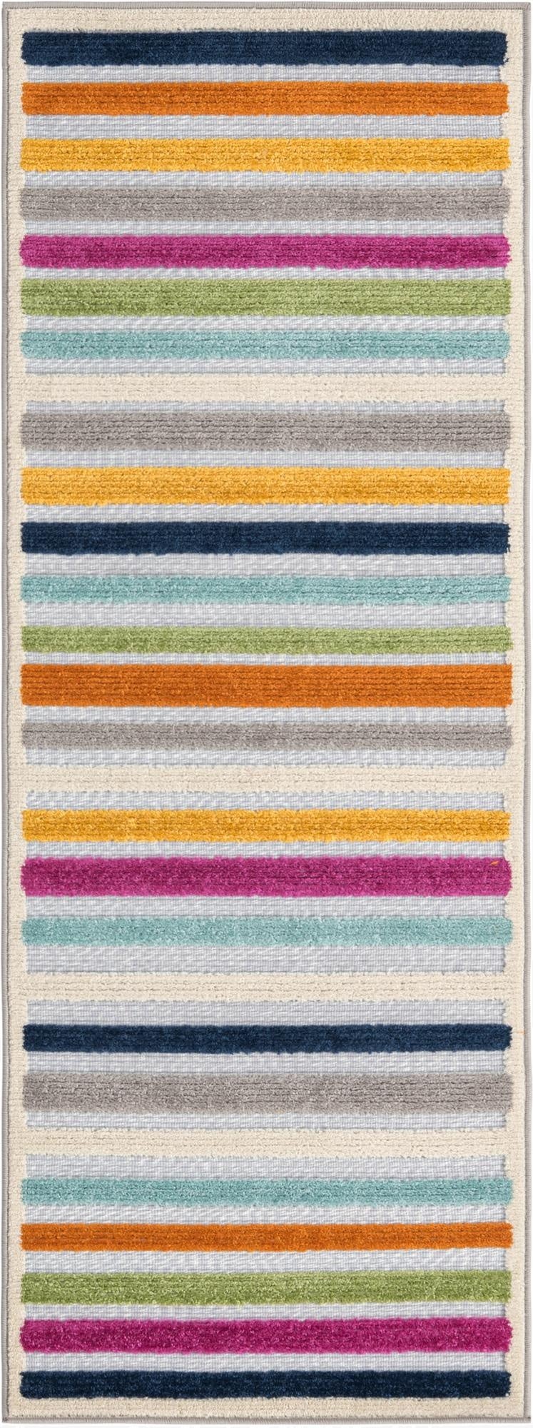  2' x 6'  Washable Aruba Indoor / Outdoor Runner Rug