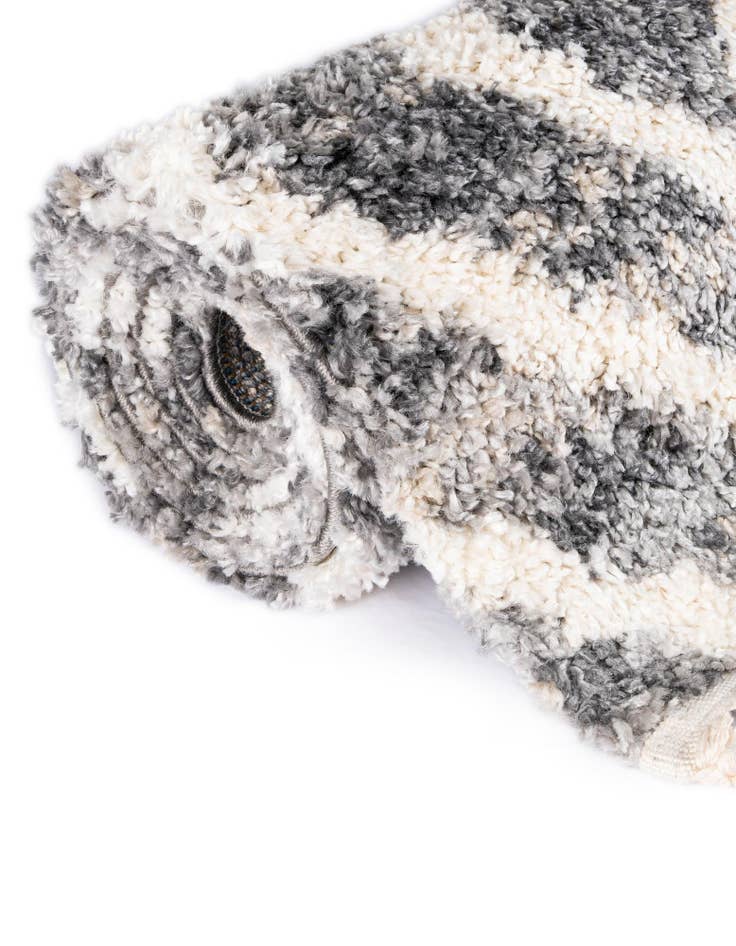 Detail image of  2' 2 x 6' Athena Shag Runner Rug