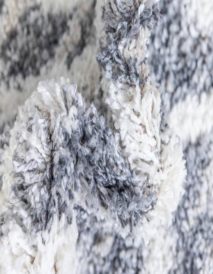 Detail image of  2' 2 x 6' Athena Shag Runner Rug