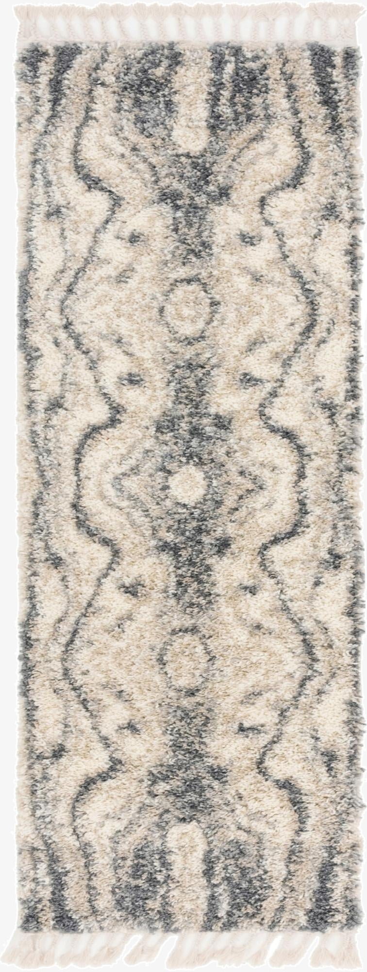  2' 2 x 6' Athena Shag Runner Rug