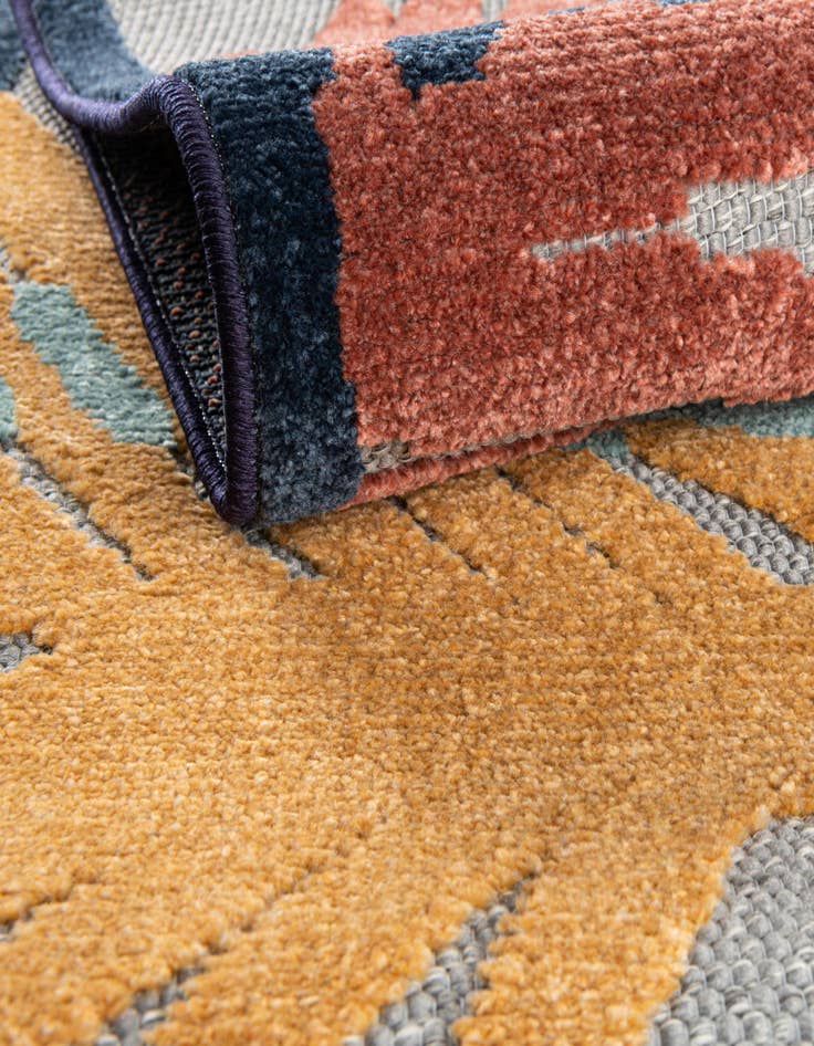 Detail image of  2' x 10'  Washable Belize Indoor / Outdoor Runner Rug