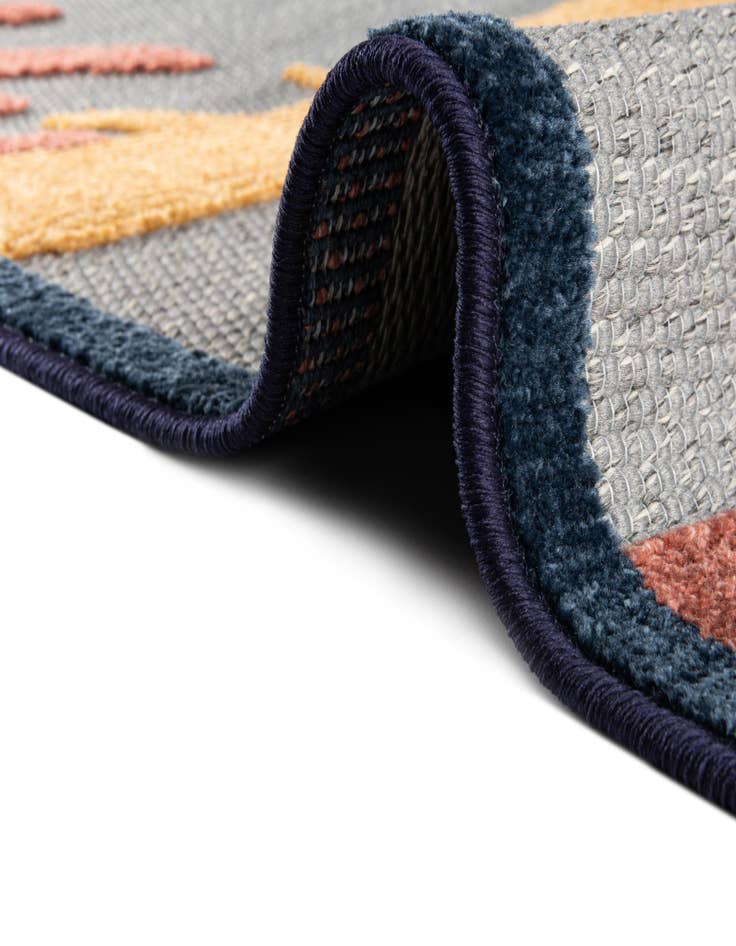 Detail image of  2' x 10'  Washable Belize Indoor / Outdoor Runner Rug