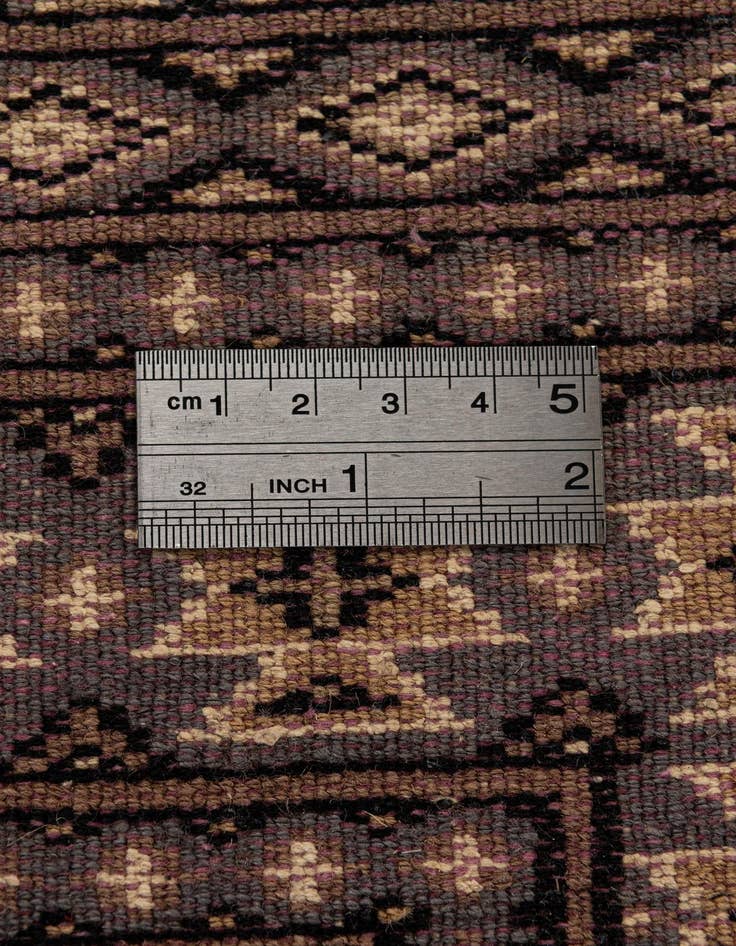 Detail image of  2' 7 x 7' 11  Hand Knotted Bokhara Oriental Runner Rug