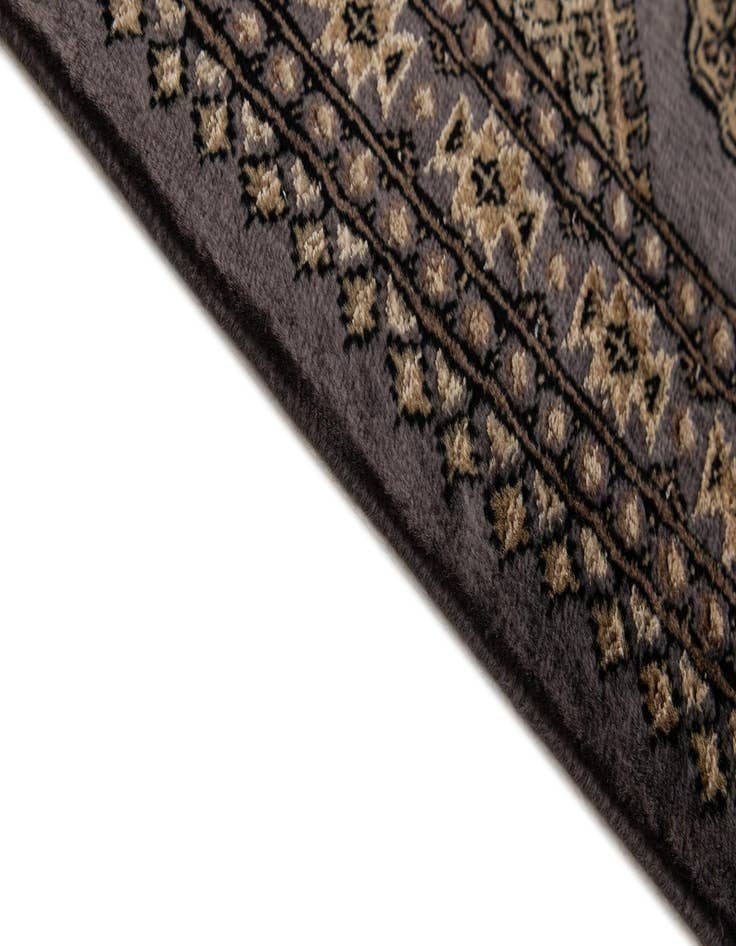 Detail image of  2' 7 x 7' 11  Hand Knotted Bokhara Oriental Runner Rug