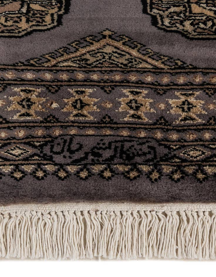 Detail image of  2' 7 x 7' 11  Hand Knotted Bokhara Oriental Runner Rug
