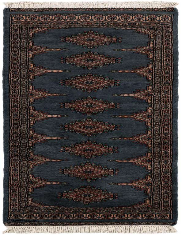 Primary image  2' 2 x 6' 8  Hand Knotted Bokhara Oriental Wool Runner Rug