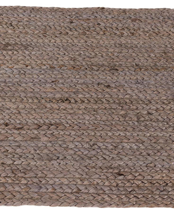 Detail image of  2' 2 x 8'  Hand Braided Jute Runner Rug