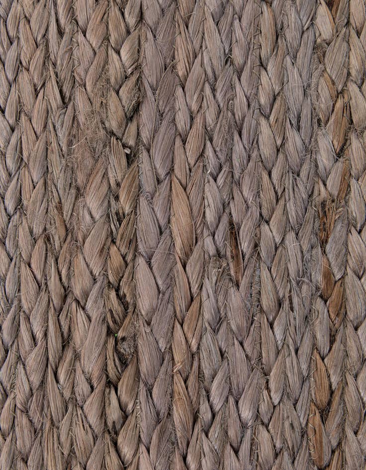 Detail image of  2' 2 x 8'  Hand Braided Jute Runner Rug