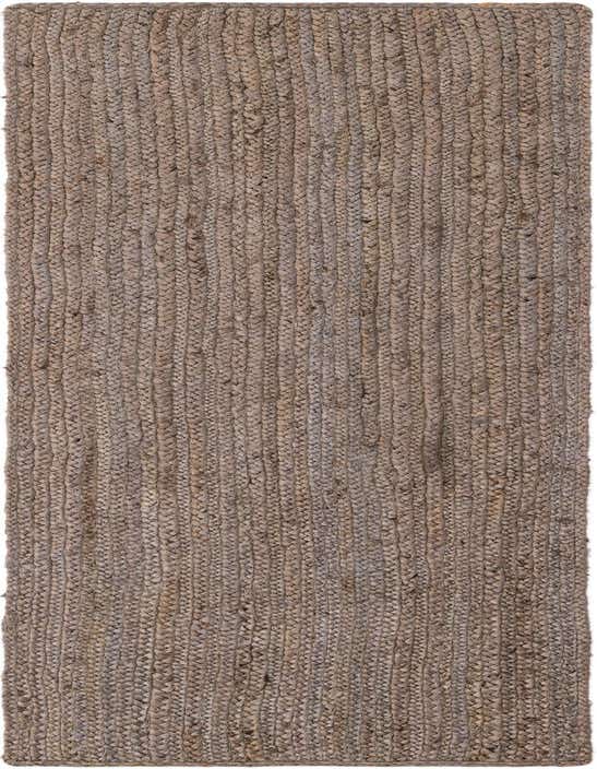 Primary image  2' 2 x 8'  Hand Braided Jute Runner Rug