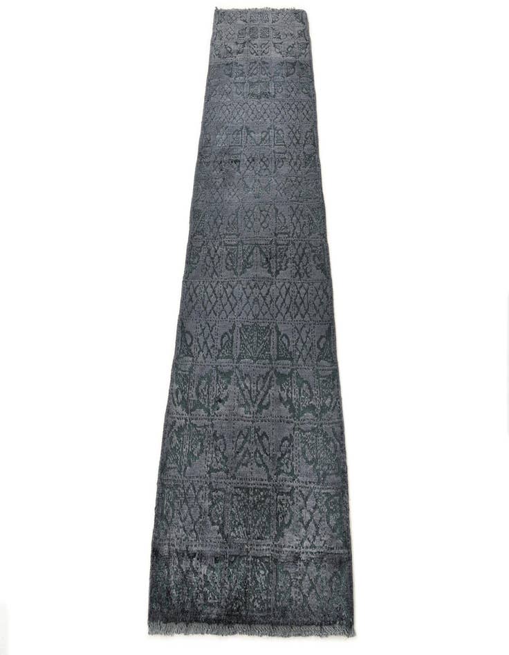 Detail image of  2' 6 x 9' 2  Hand Knotted Darya Wool Runner Rug