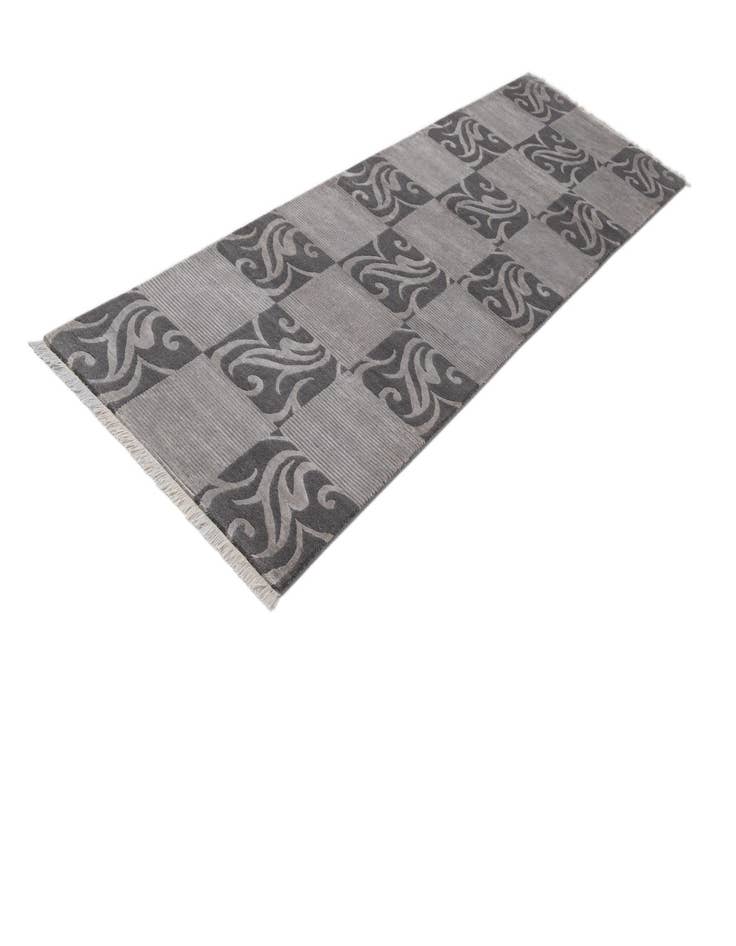 Detail image of  2' 9 x 9' 9  Hand Knotted Darya Wool Runner Rug