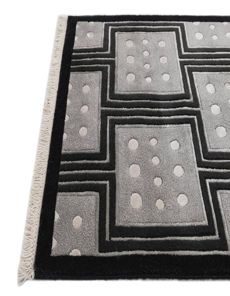 Detail image of  2' 8 x 13' 1  Hand Knotted Darya Wool Runner Rug