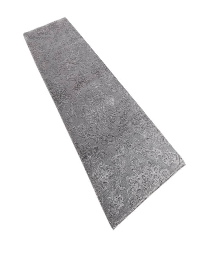 Detail image of  2' 10 x 9' 11  Hand Knotted Darya Wool Runner Rug