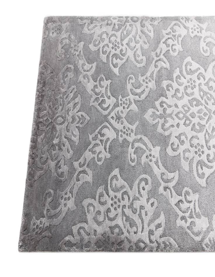 Detail image of  2' 10 x 9' 11  Hand Knotted Darya Wool Runner Rug