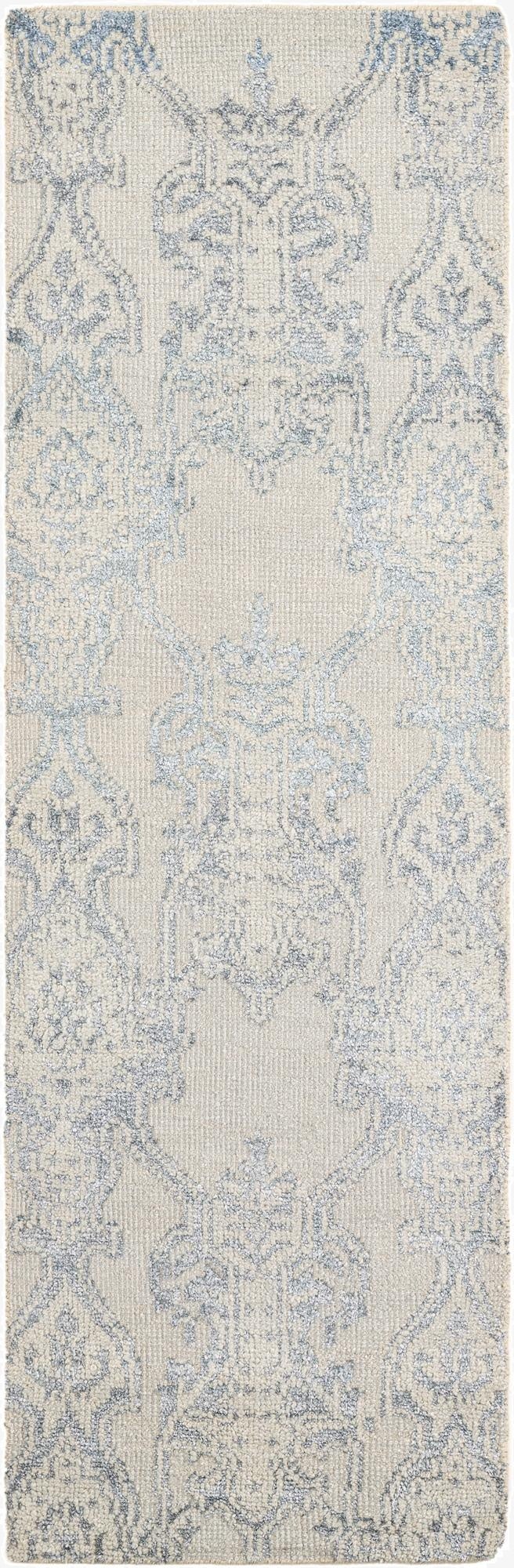  2' 9 x 8' 6  Hand Knotted Darya Runner Rug