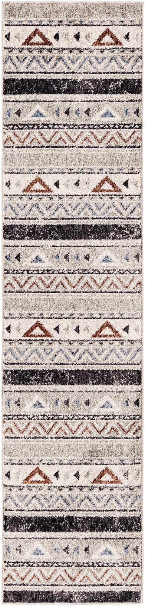  2' x 8' Eco Southwestern Runner Rug