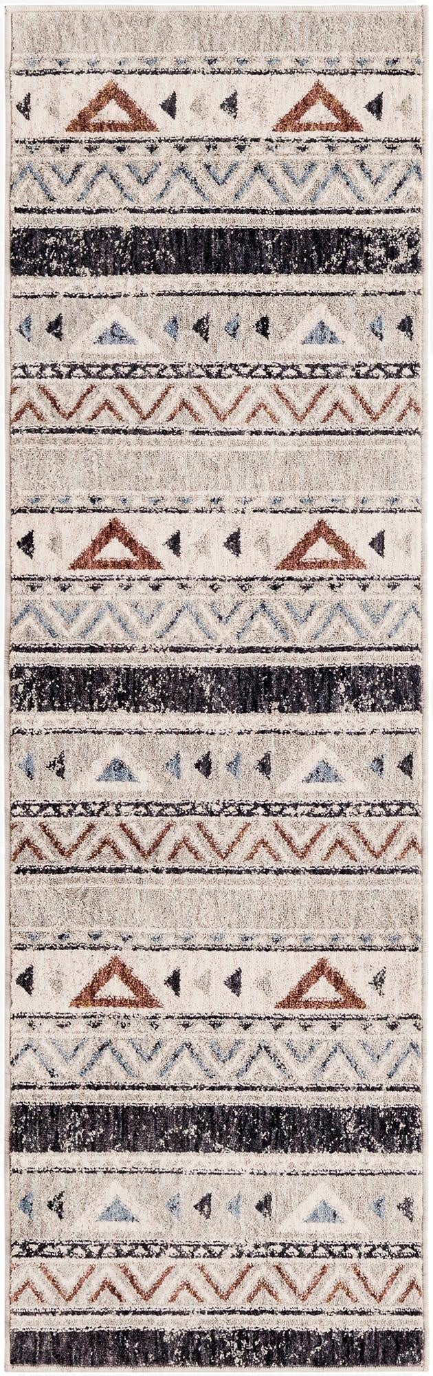  2' x 6' Eco Southwestern Runner Rug