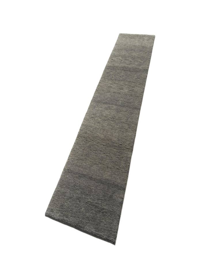 Detail image of  2' 6 x 9' 10  Hand Knotted Gabbeh Wool Runner Rug