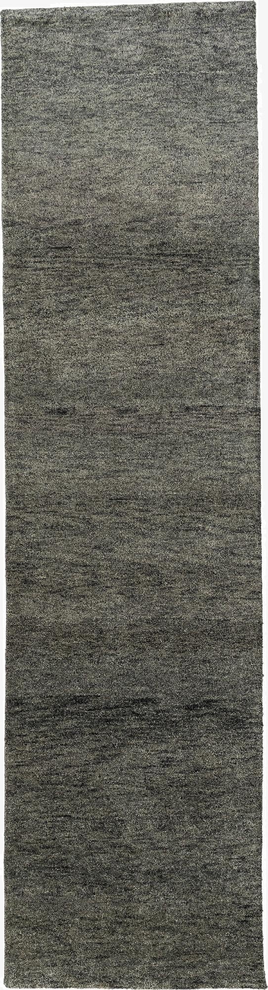  2' 7 x 9' 9  Hand Knotted Gabbeh Wool Runner Rug