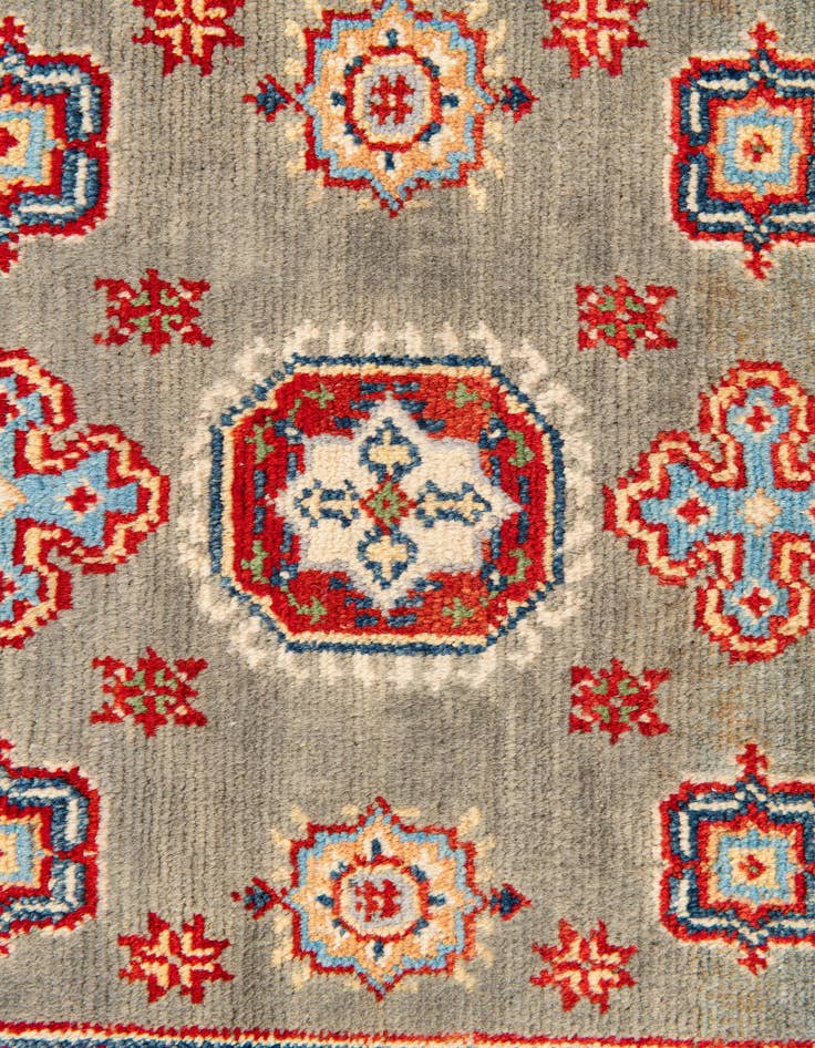 Detail image of  2' 4 x 7' 10  Hand Knotted Kazak Runner Rug