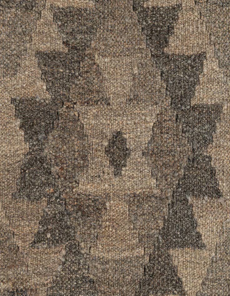 Detail image of  2' 9 x 9' 9  Hand Woven Kilim Maymana Wool Runner Rug