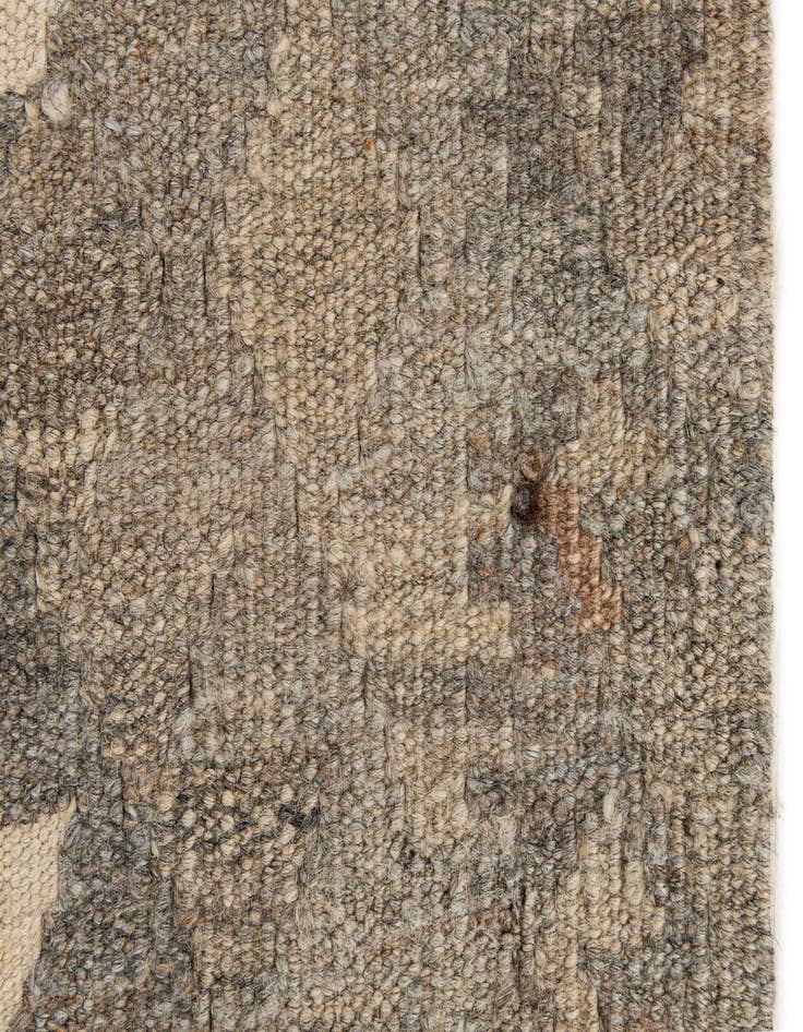 Detail image of  2' 11 x 9' 7  Hand Knotted Kilim Maymana Wool Runner Rug