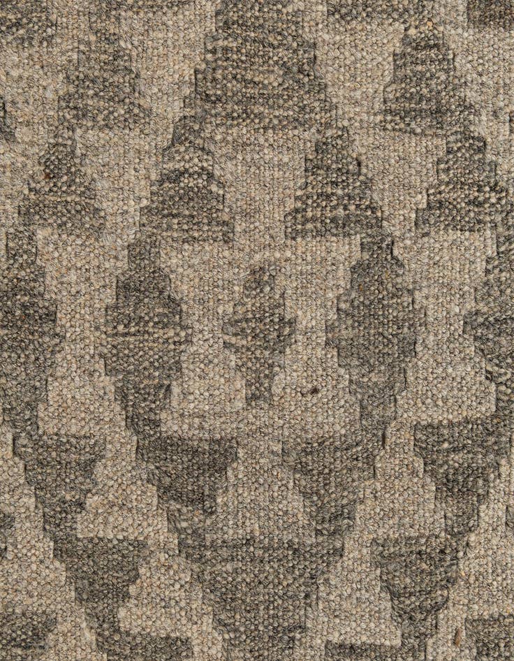 Detail image of  2' 10 x 9' 8  Hand Woven Kilim Maymana Wool Runner Rug