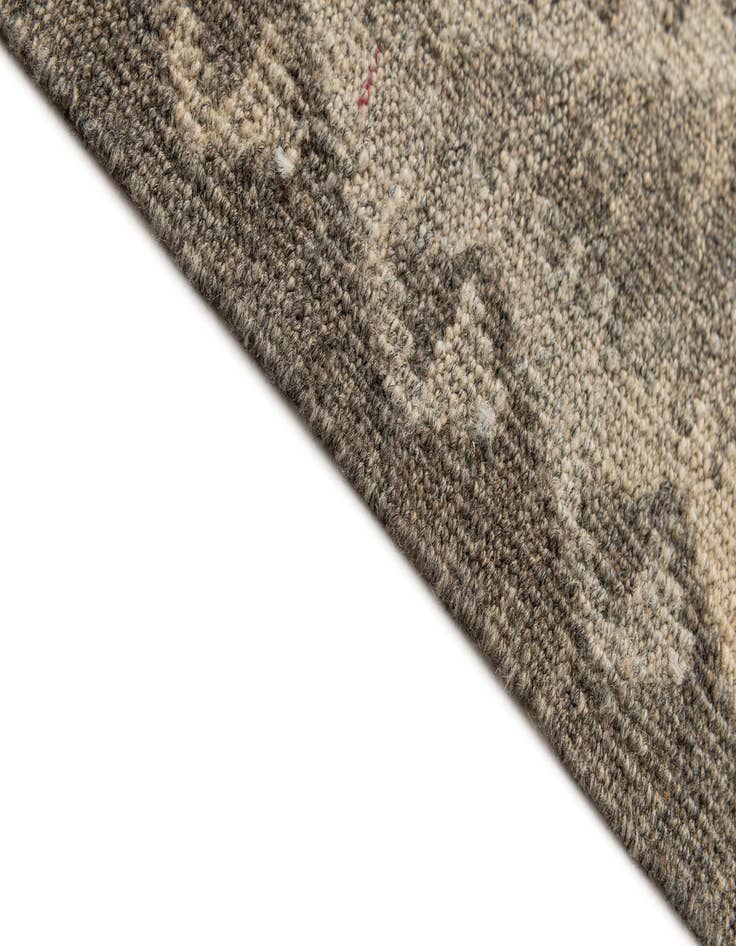 Detail image of  2' 9 x 10' 1  Hand Woven Kilim Maymana Wool Runner Rug