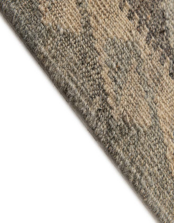 Detail image of  2' 9 x 9' 7  Hand Woven Kilim Maymana Wool Runner Rug