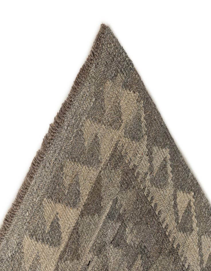 Detail image of  2' 9 x 9' 7  Hand Woven Kilim Maymana Wool Runner Rug