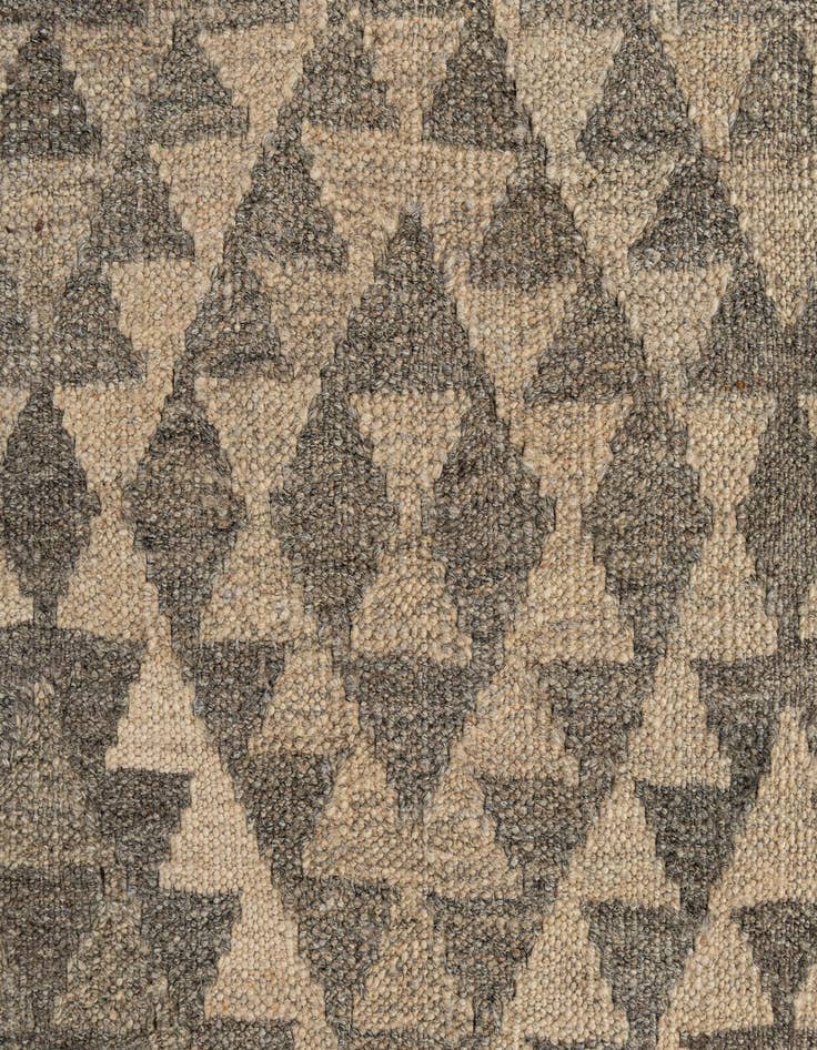 Detail image of  2' 9 x 10' 6  Hand Woven Kilim Maymana Wool Runner Rug