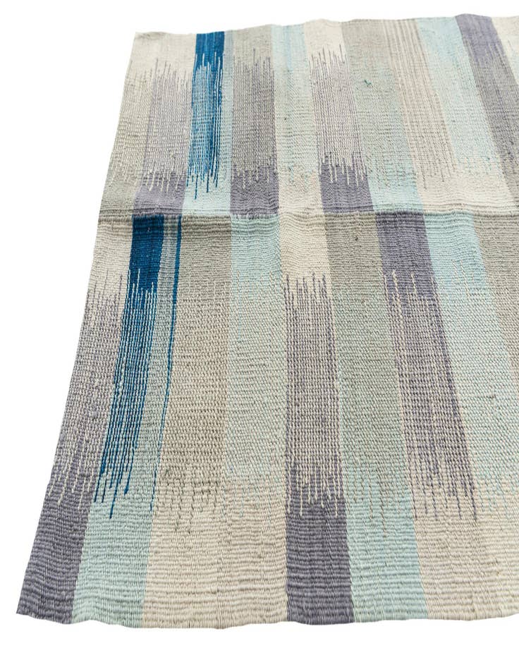 Detail image of  2' 4 x 9' 7  Hand Woven Kilim Modern Wool Runner Rug