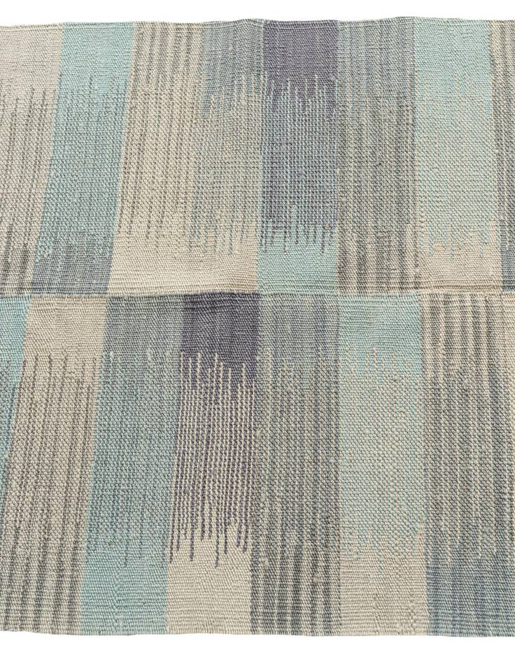 Detail image of  2' 4 x 9' 7  Hand Woven Kilim Modern Wool Runner Rug
