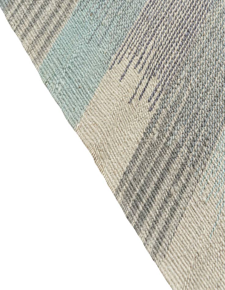 Detail image of  2' 4 x 9' 7  Hand Woven Kilim Modern Wool Runner Rug
