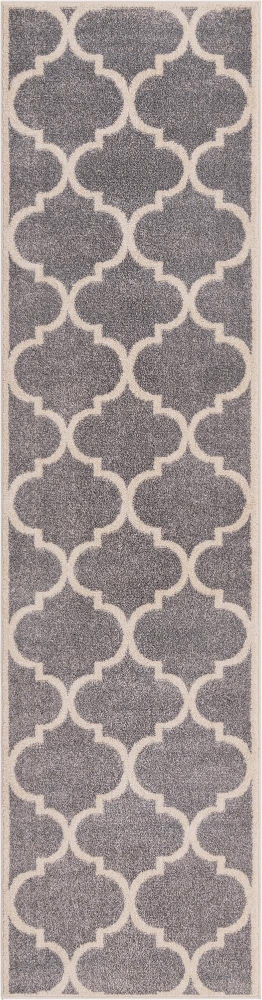 Primary image  2' 7 x 10' Lattice Runner Rug