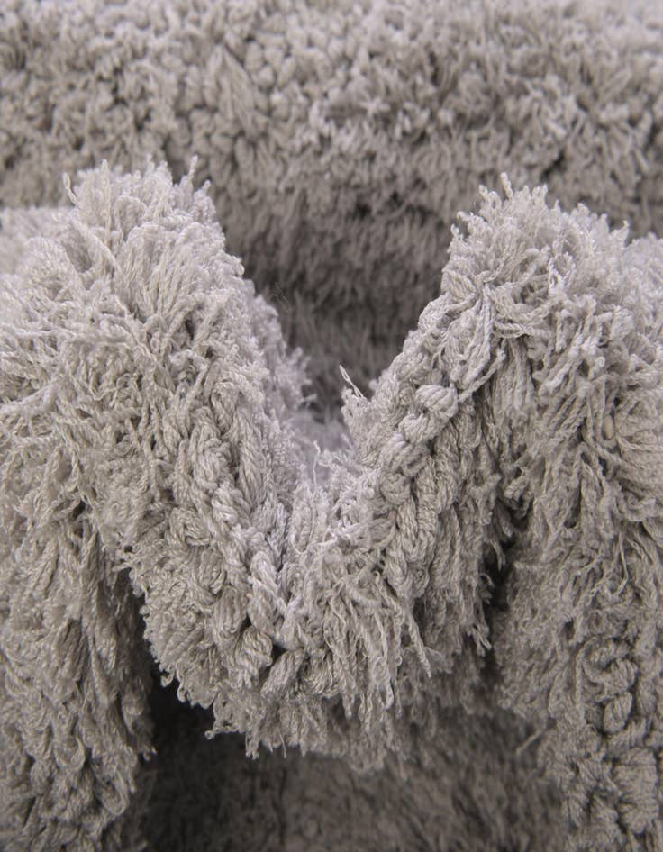 Detail image of  2' x 6' 7 Lattice Shag Runner Rug