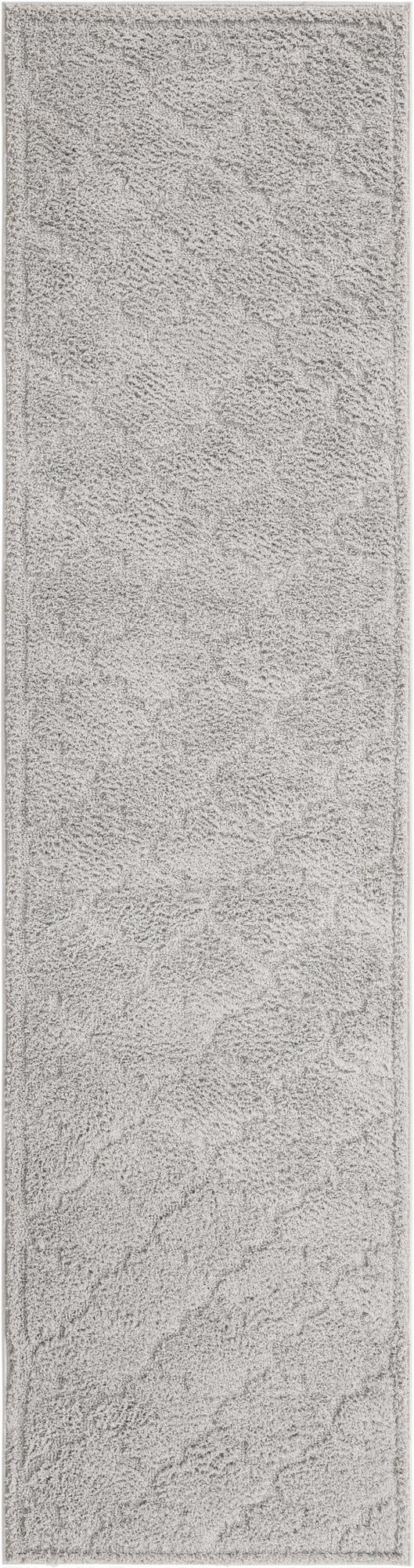  2' 7 x 10' Lattice Shag Runner Rug