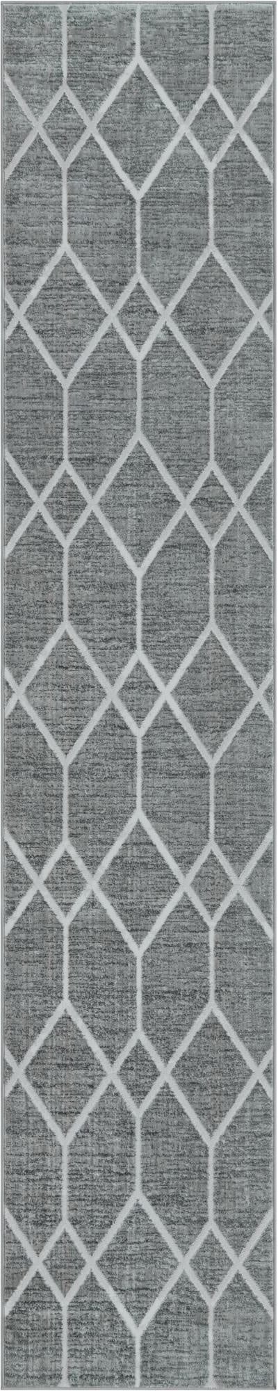 2' 7 x 13' Lattice Trellis Runner Rug