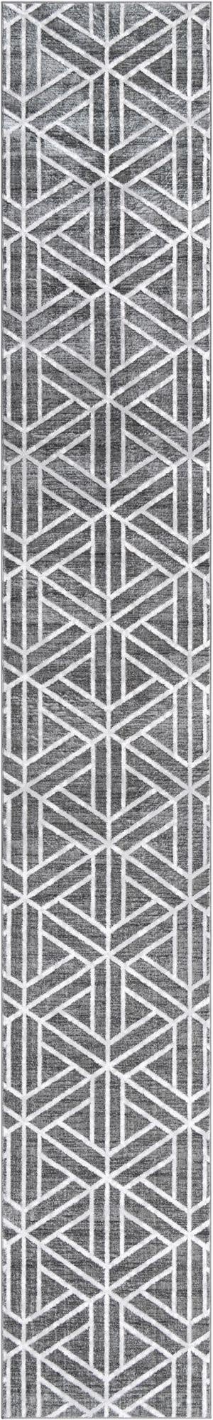  3' x 19' 8 Lattice Trellis Runner Rug