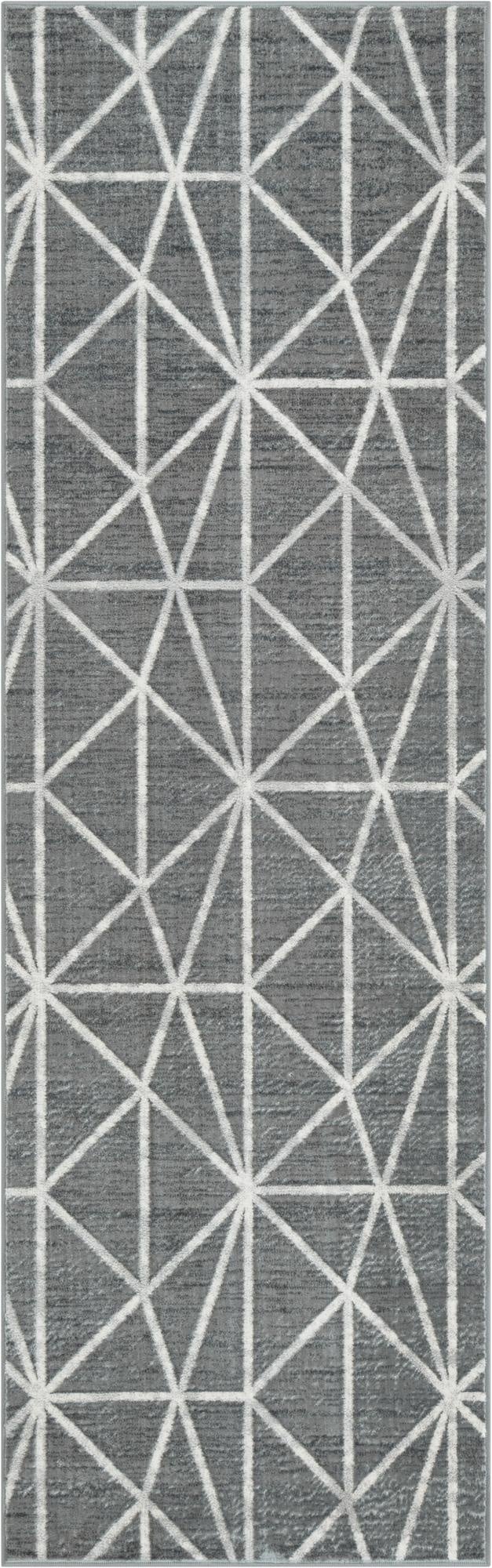  3' x 10' Lattice Trellis Runner Rug