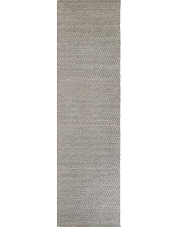 3' 3 x 12' Hand Woven Lattice Wool Runner Rug