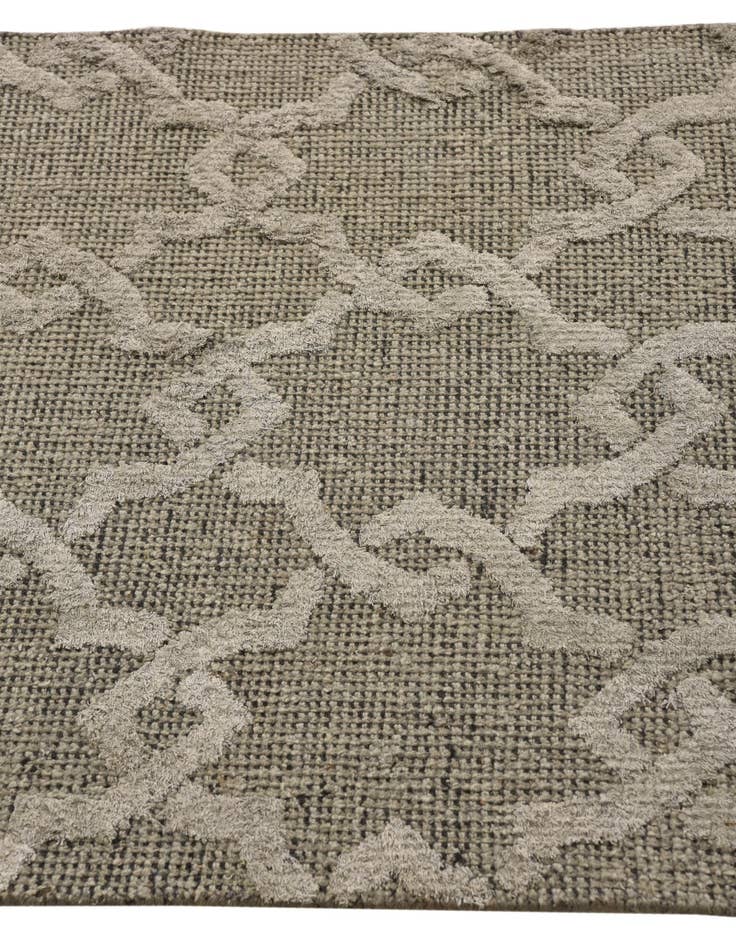 Detail image of  2' 10 x 8' 10  Hand Knotted Luna Runner Rug