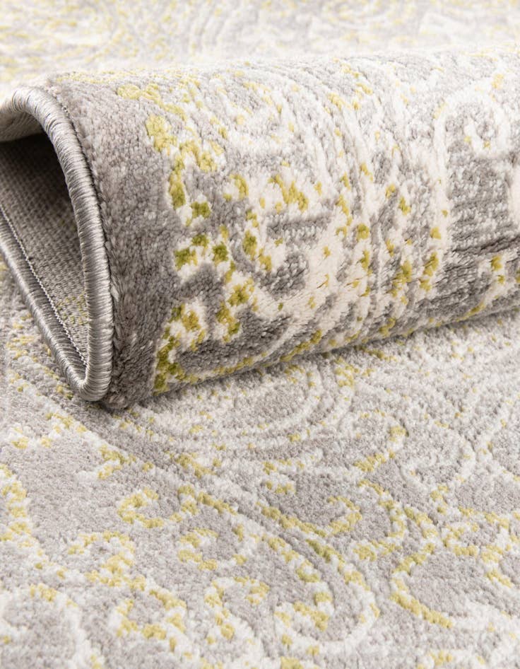 Detail image of  2' 2 x 8' Modern Classical Runner Rug