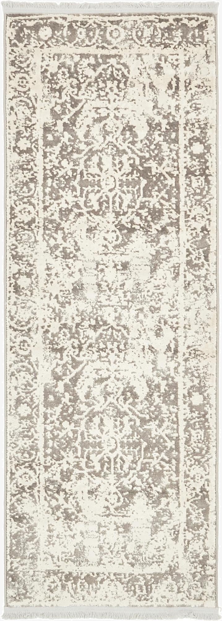 Primary image  2' 2 x 6' Modern Classical Runner Rug