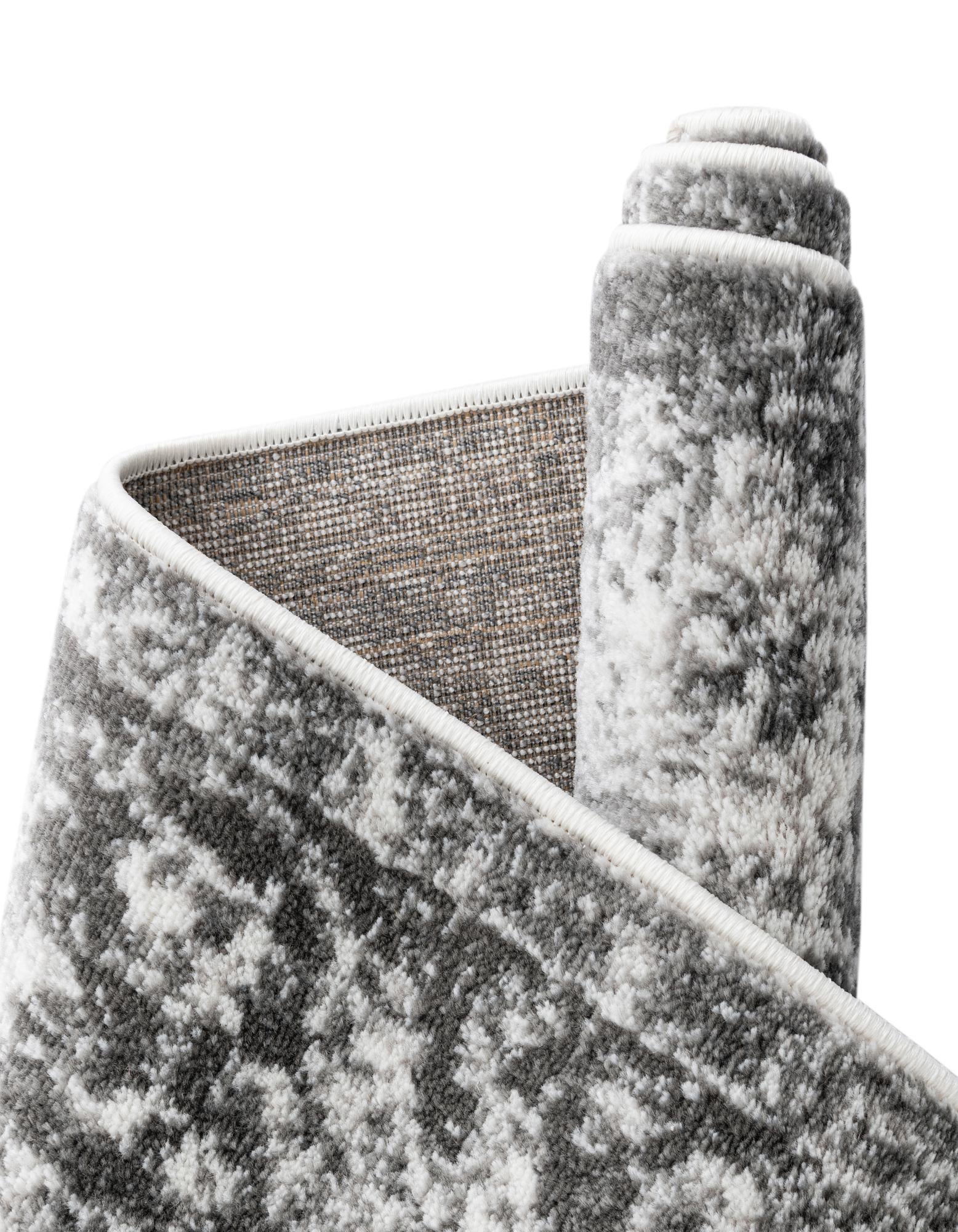 Gray 2' x 13' Monte Carlo Runner Rug | Rugs.com