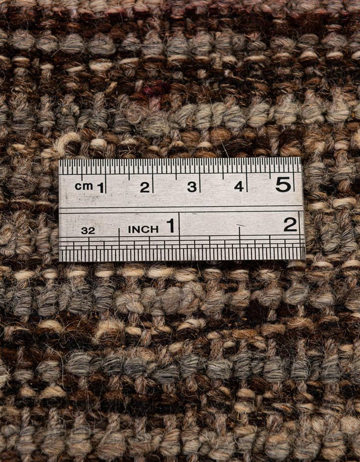 Detail image of  3' 2 x 9' 6  Hand Knotted Moroccan Wool Runner Rug