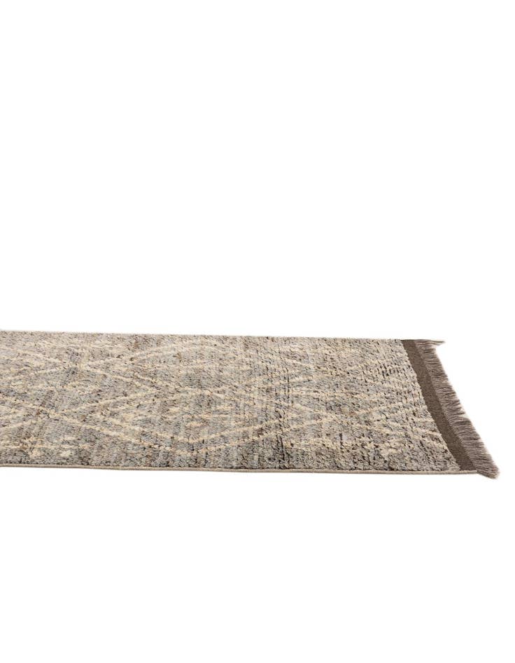 Detail image of  2' 11 x 16' 8  Hand Knotted Moroccan Wool Runner Rug
