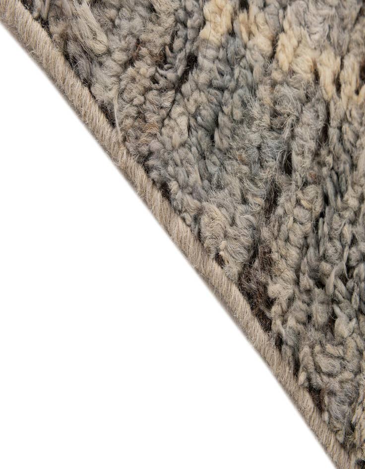 Detail image of  2' 11 x 16' 8  Hand Knotted Moroccan Wool Runner Rug