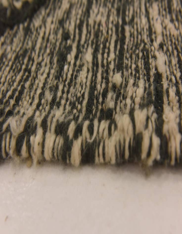 Detail image of  3' 4 x 10'  Hand Knotted Moroccan Wool Runner Rug