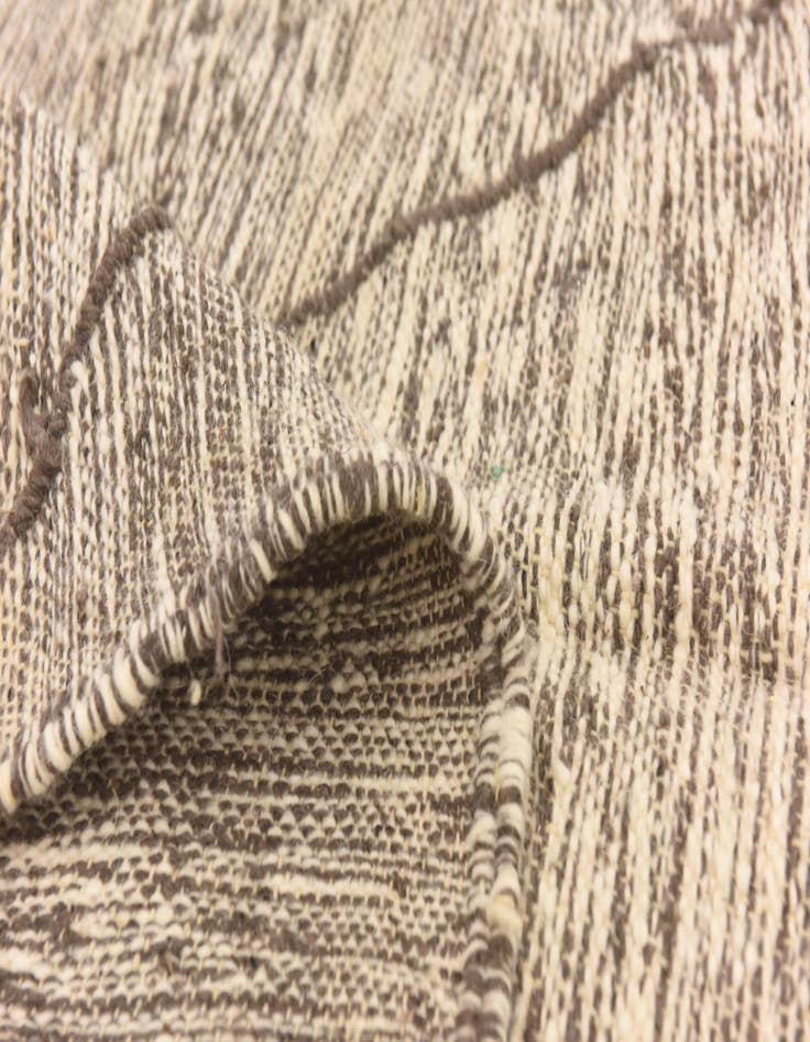 Detail image of  5' 4 x 9' 6  Hand Knotted Moroccan Wool Runner Rug